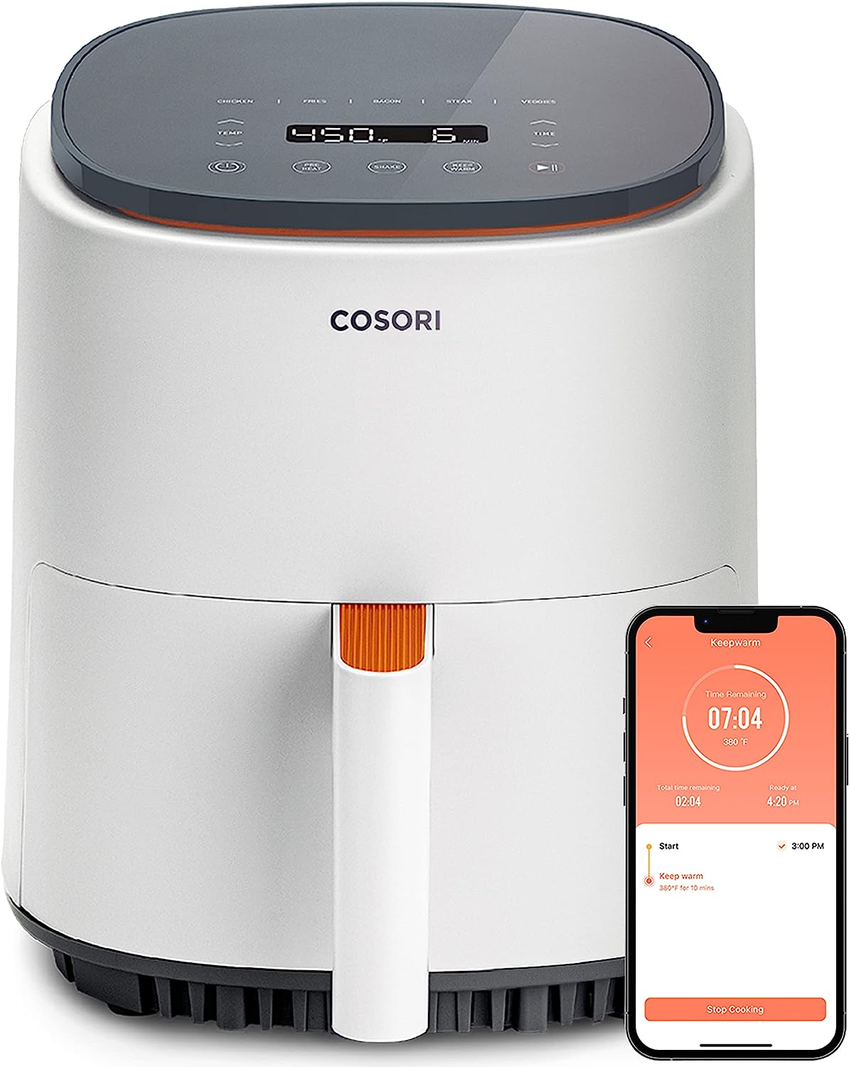 The COSORI Pro LE 5.0-Quart Air Fryer is the perfect kitchen companion with  faster cooking and easier cleaning. It's a perfect gift for Dad…